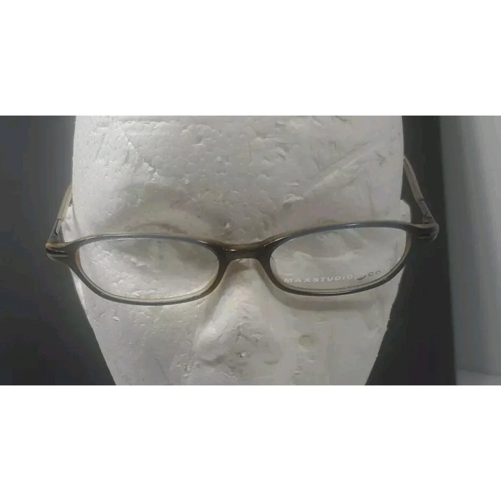 NEW MAX STUDIO MX101 Eyeglass Sunglass frames ‎ 49-15-140 Blue Taupe